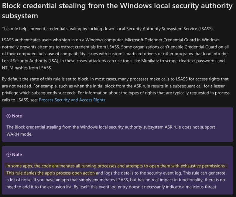 Credential Stealing trotz Windows Defender Attack Surface Reduction ...