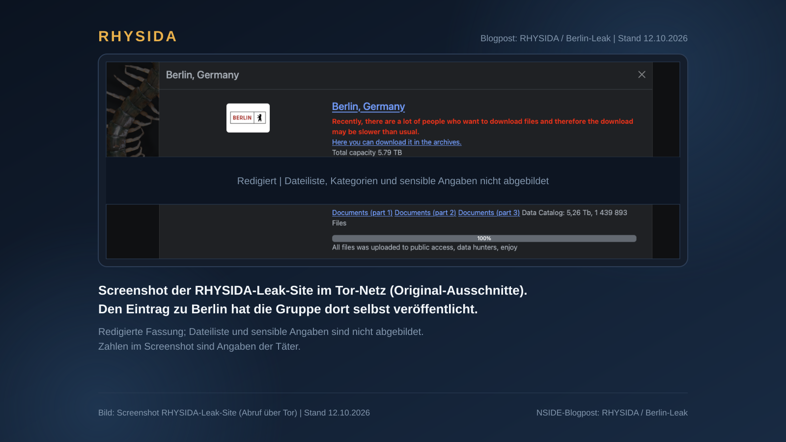 rhysida-berlin-titelbild Rhysida-Leaksite-Bild